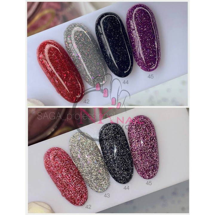 Гель-лак Saga Fiery gel №42 TPO free